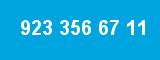 923 356 67 11 923 356 67 11